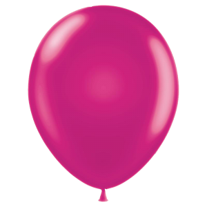 Темно-розовый (фуксия) латексный шар (пастель) 12”