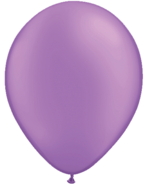 Сиреневый латексный шар (пастель) 12”